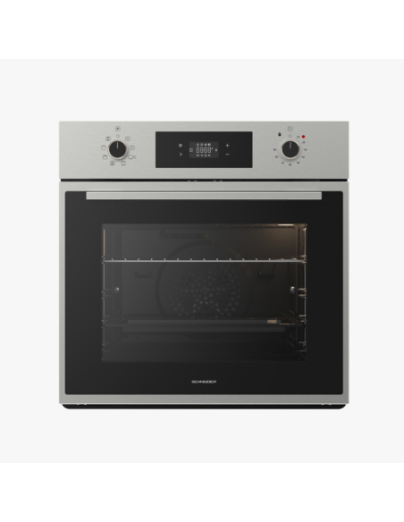 FOUR SCHNEIDER ELECTRIQUE MULTIFONCTION 60CM AVEC AFFICHEUR INOX