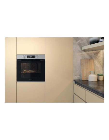 FOUR WHIRLPOOL ELECTRIQUE MULTIFONCTION HYDROLYSE INOX