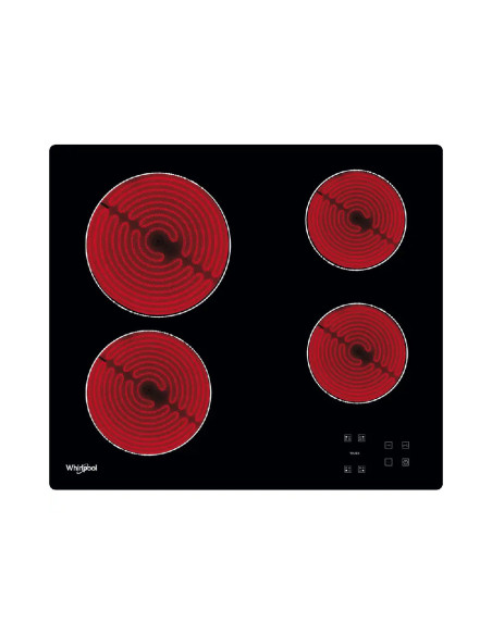 PLAQUE WHIRLPOOL 4Z 60CM VITROCERAMIQUE