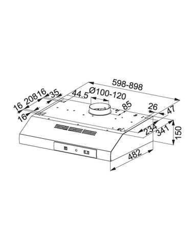 HOTTE FRANKE FTT 932 XS SASO