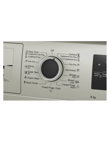 SECHE LINGE BOSCH 8KG A CONDENSATION INOX