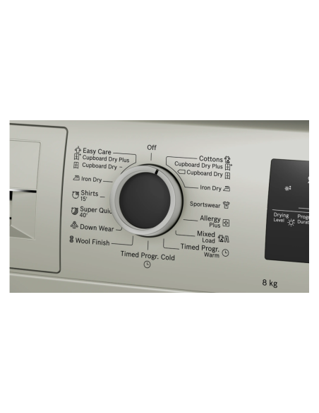 SECHE LINGE BOSCH 8KG A CONDENSATION INOX
