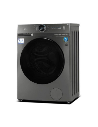 LAVANTE-SÉCHANTE MIDEA 8KG/6KG 1400T GRIS TITANE