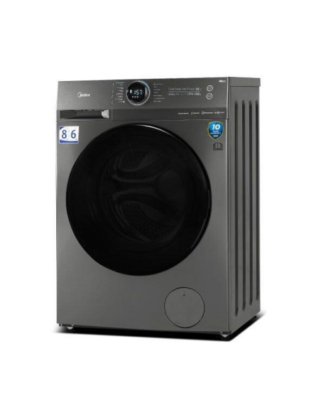 LAVANTE-SÉCHANTE MIDEA 8KG/6KG 1400T GRIS TITANE