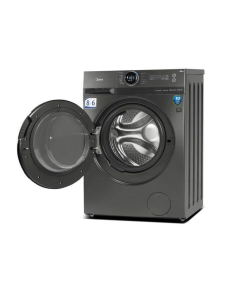 LAVANTE-SÉCHANTE MIDEA 8KG/6KG 1400T GRIS TITANE