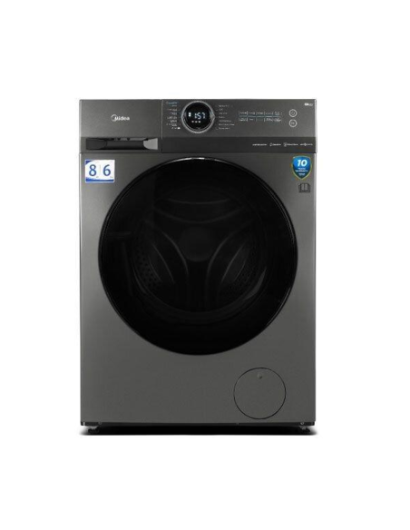 LAVANTE-SÉCHANTE MIDEA 8KG/6KG 1400T GRIS TITANE