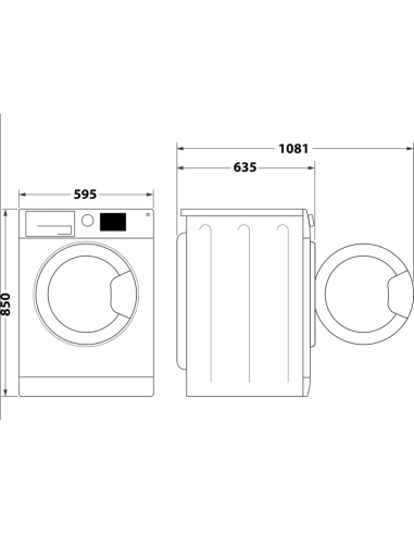 LAVANTE SECHANTE WHIRLPOOL 11/7KG 1600T 6°SENS SILVER