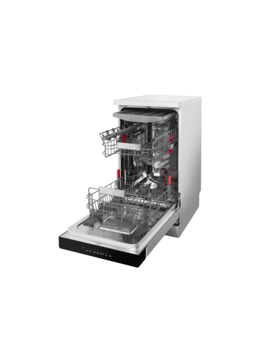 LAVE VAISSELLE WHIRLPOOL 10 COUVERTS 7 PROGRAMMES 9L A++ 6EME SENS INOX
