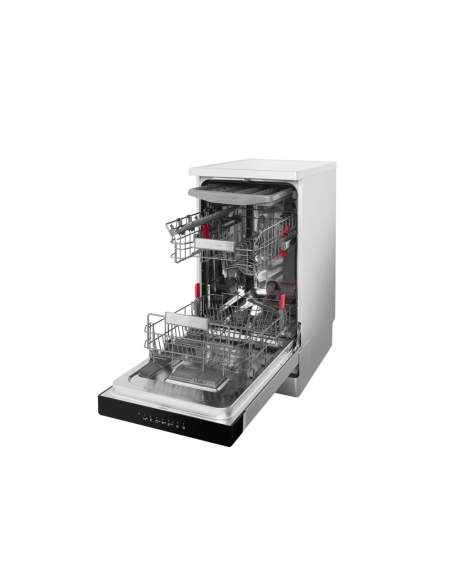 LAVE VAISSELLE WHIRLPOOL 10 COUVERTS 7 PROGRAMMES 9L A++ 6EME SENS INOX