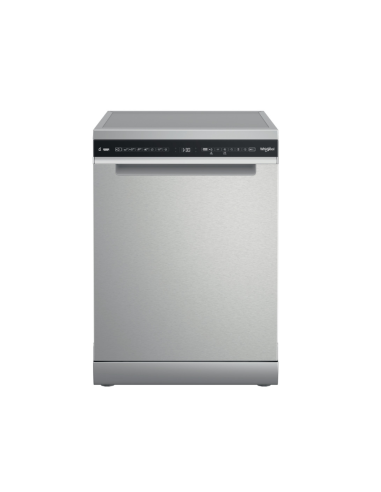 LAVE VAISSELLE WHIRLPOOL 15 COUVERTS 6EME SENS 8 PROGRAMMES A+++ INOX
