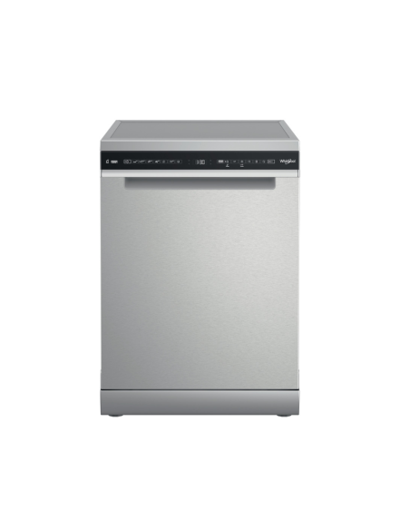 LAVE VAISSELLE WHIRLPOOL 15 COUVERTS 6EME SENS 8 PROGRAMMES A+++ INOX