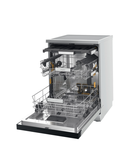 LAVE VAISSELLE WHIRLPOOL 15 COUVERTS 6EME SENS 8 PROGRAMMES A+++ INOX