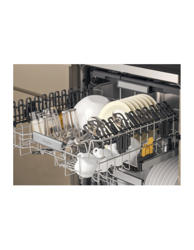 LAVE VAISSELLE WHIRLPOOL 15 COUVERTS 6EME SENS 8 PROGRAMMES A+++ INOX