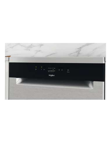 LAVE VAISSELLE WHIRLPOOL 13 COUVERTS 5 PROGRAMMES INOX