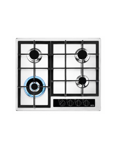 PLAQUE AEG 4 FEUX 60CM EN FONTE INOX