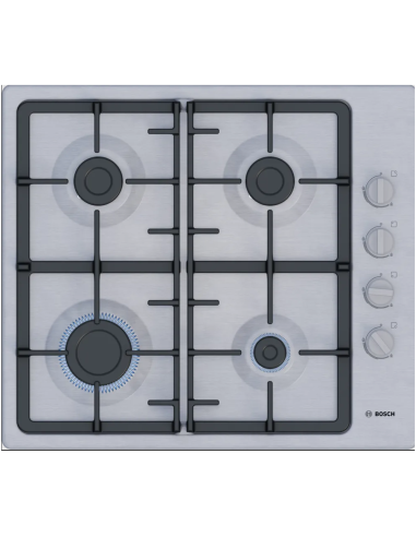 PLAQUE BOSCH 4 FEUX GRILLE EN FONTE INOX