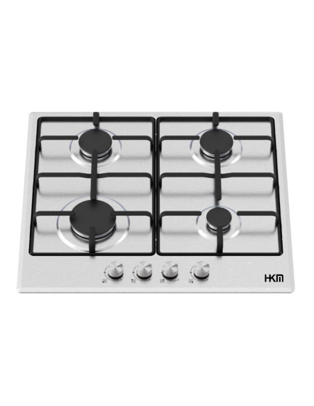 PLAQUE HKM 4 FEUX 60CM SEMI FONTE INOX