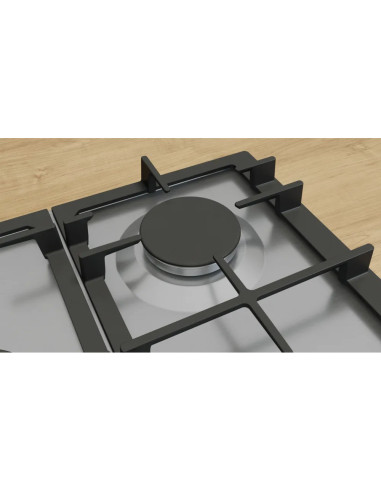 PLAQUE BOSCH 75CM 5 FEUX INOX