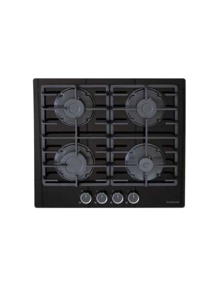 PLAQUE SCHNEIDER 4 FEUX 60CM EN FONTE NOIR