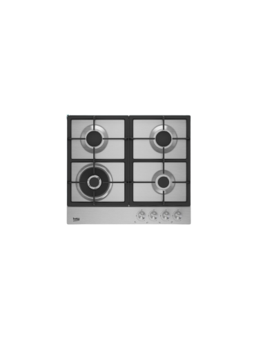 PLAQUE BEKO GAZ 60 CM 4 FEUX INOX