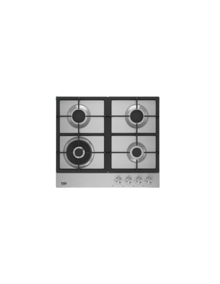 PLAQUE BEKO GAZ 60 CM 4 FEUX INOX