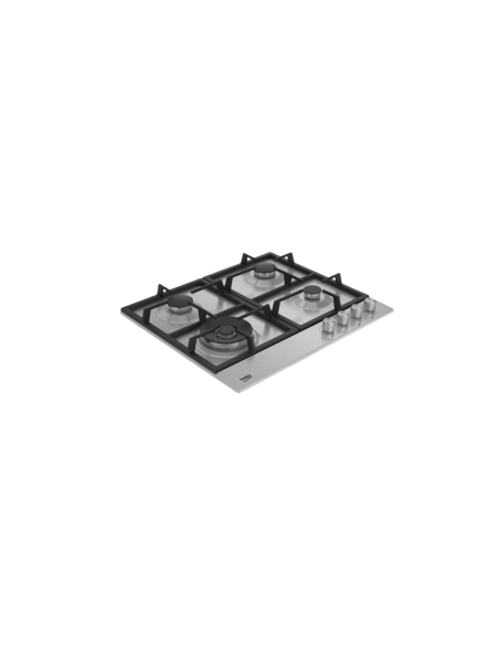 PLAQUE BEKO GAZ 60 CM 4 FEUX INOX
