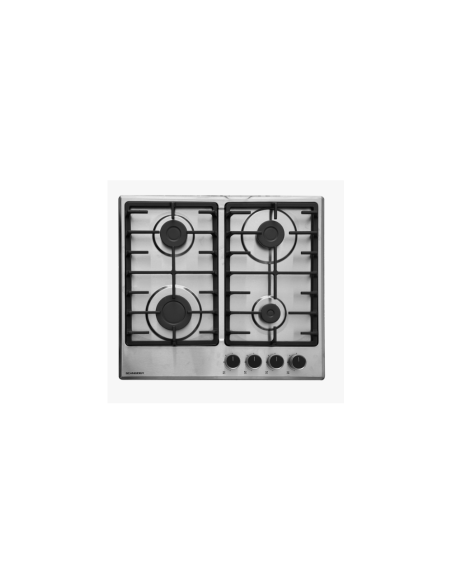 PLAQUE SCHNEIDER 4 FEUX 60CM INOX EN FONTE