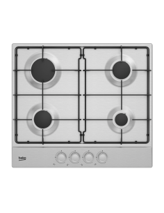 PLAQUE DE CUISSON BEKO GAZ 60CM 4 FEUX  INOX