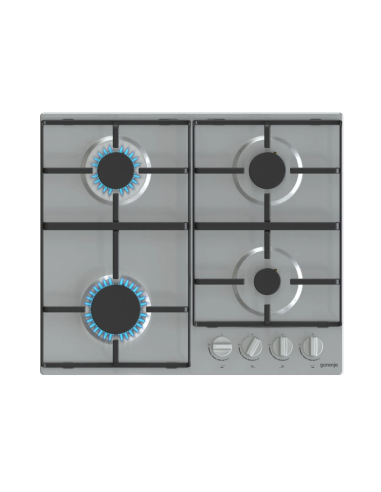 PLAQUE GORENJE 4 FEUX 60CM INOX