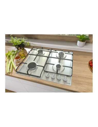 PLAQUE GORENJE 4 FEUX 60CM INOX