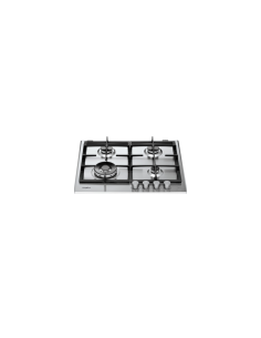 PLAQUE WHIRLPOOL 4 FEUX GRILLE EN FONTE AVEC FEUX RAPIDE INOX
