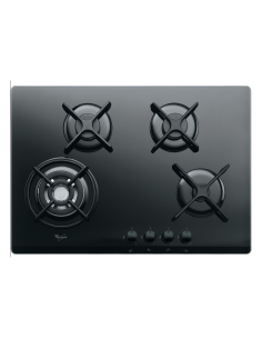 PLAQUE WHIRLPOOL 4F 70CM NOIR