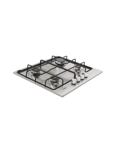 PLAQUE WHIRLPOOL 4 FEUX INOX