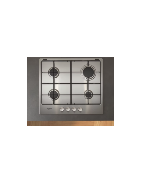 PLAQUE WHIRLPOOL 4 FEUX INOX