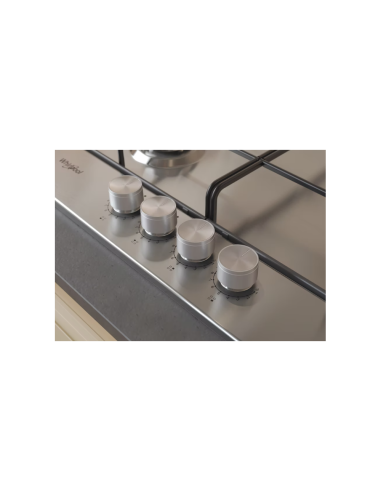 PLAQUE WHIRLPOOL 4 FEUX INOX