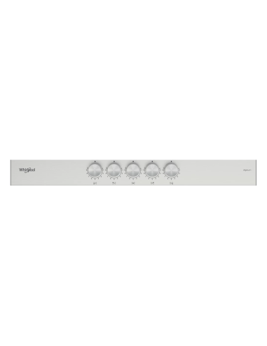 PLAQUE DE CUISSON GMWL 728/IXL 5 FEUX WHIRLPOOL