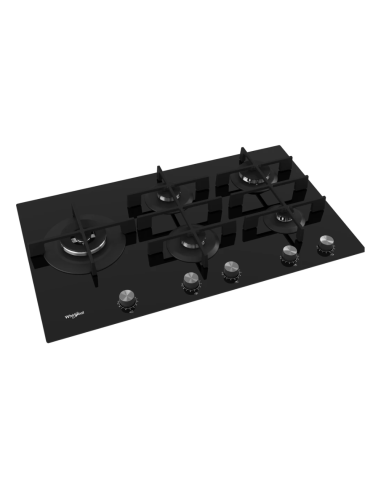 PLAQUE DE CUISSON GOWL928/NB 5 FEUX WHIRLPOOL