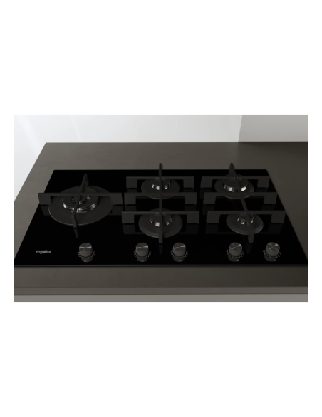 PLAQUE DE CUISSON GOWL928/NB 5 FEUX WHIRLPOOL