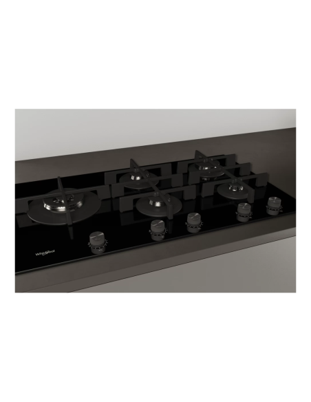 PLAQUE DE CUISSON GOWL928/NB 5 FEUX WHIRLPOOL