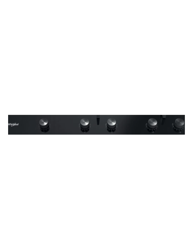 PLAQUE DE CUISSON GOWL928/NB 5 FEUX WHIRLPOOL