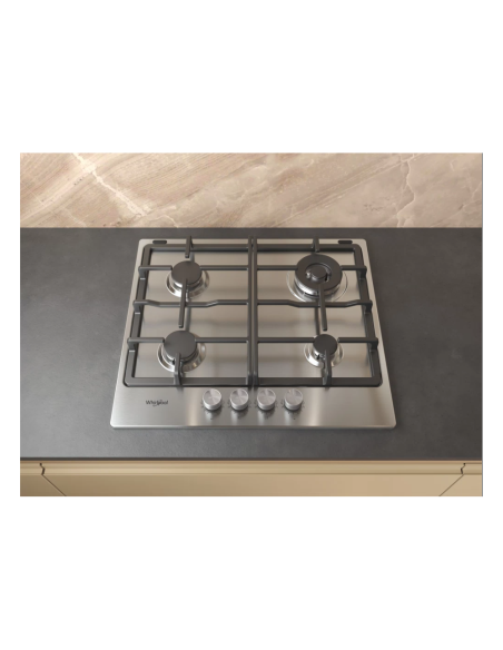 PLAQUE WHIRLPOOL 4 FEUX GRILLE EN FONTE INOX