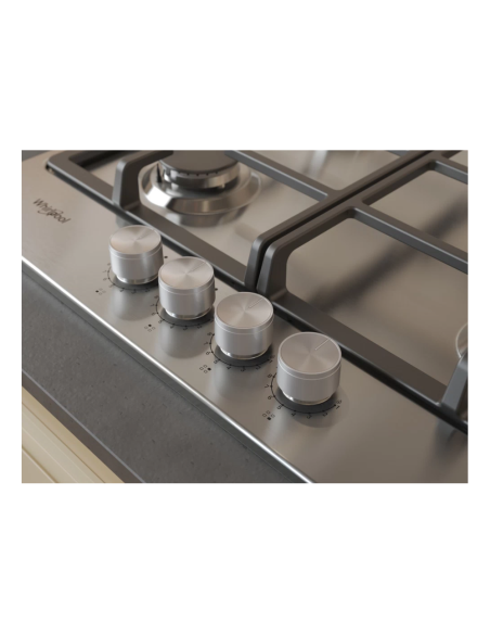 PLAQUE WHIRLPOOL 4 FEUX GRILLE EN FONTE INOX