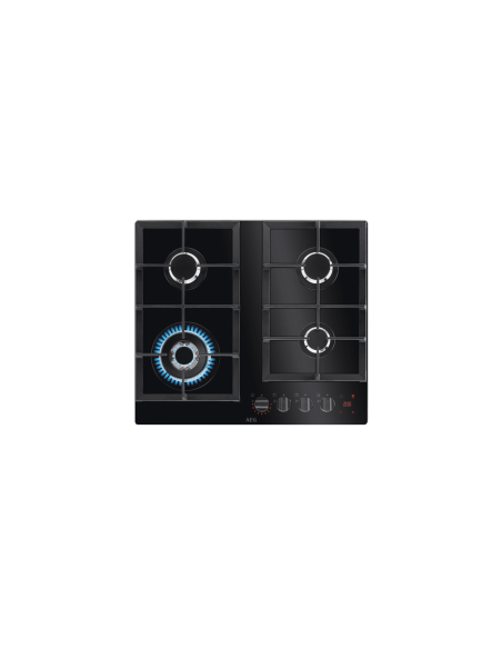 PLAQUE AEG 4 FEUX 60CM EN FONTE FLAMELIGHT INOX