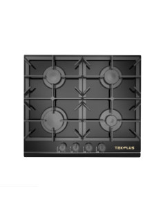 PLAQUE TEKPLUS 4 FEUX 60CM NOIR