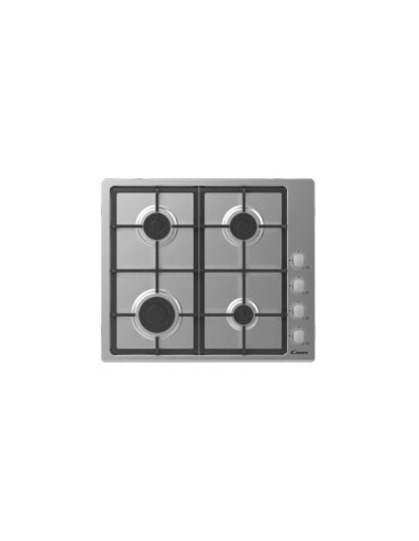 PLAQUE CANDY 60CM 4 FEUX GRILLES FONTE INOX