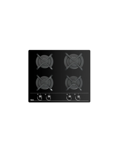 PLAQUE TEKA GBC 64000 A GAZ 60CM EN VERRE NOIR