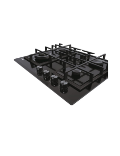 PLAQUE HAIER 4 FEUX 60CM EN VERRE NOIR 2