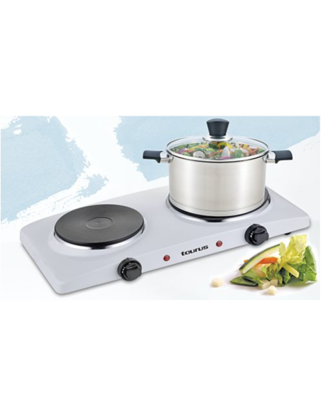 RECHAUD TAURUS VOLCANO DUO BLANC