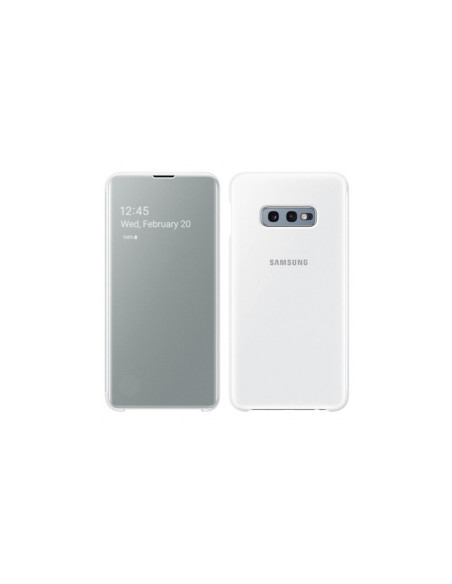 Etui Samsung Clear View Galaxy S10 E Blanc