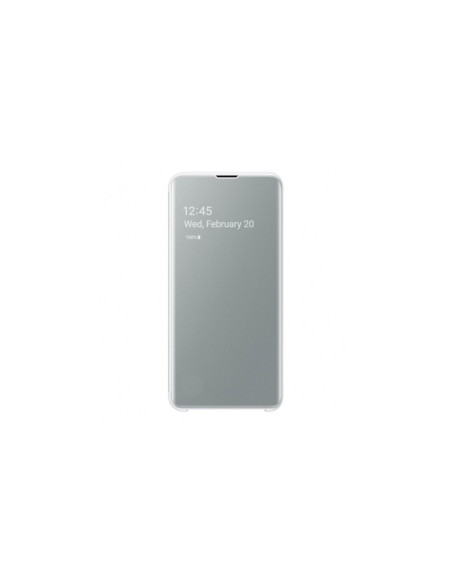 Etui Samsung Clear View Galaxy S10 E Blanc